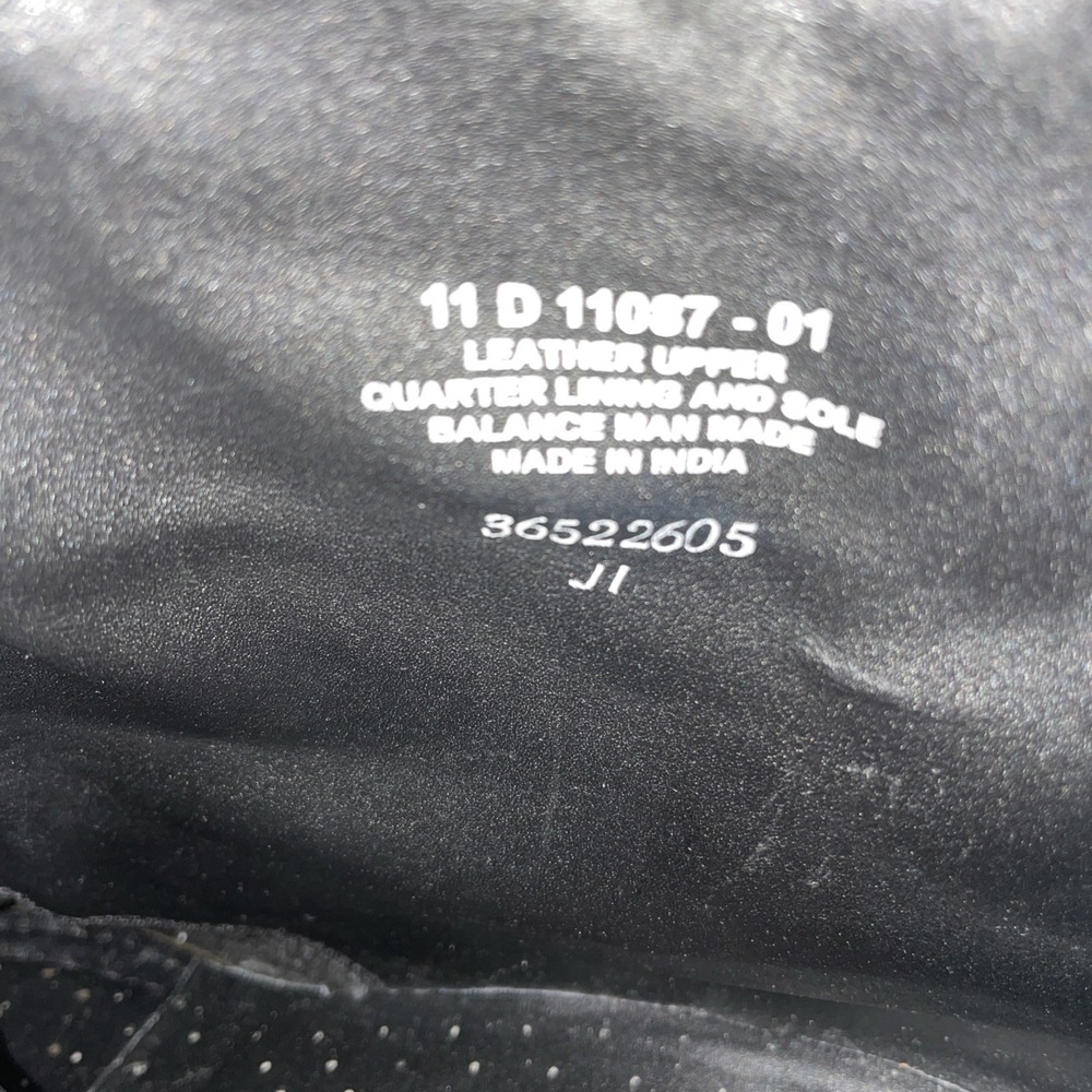 RARE Florsheim Imperial Black Leather Men's  Boots 11 D - Picture 7 of 7